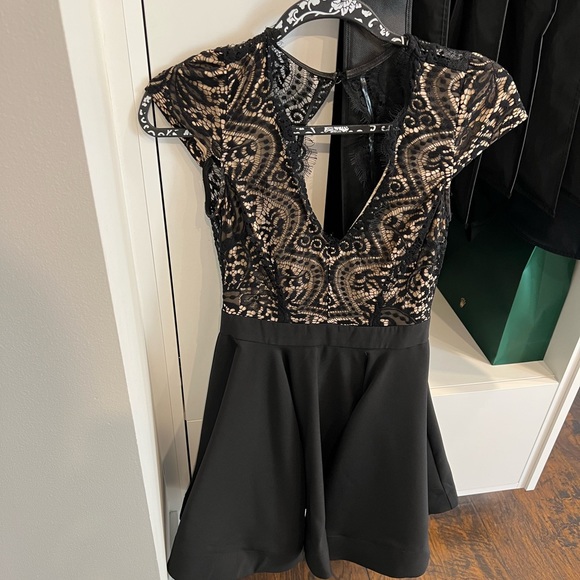 Luxxel Dresses & Skirts - Black lace dress